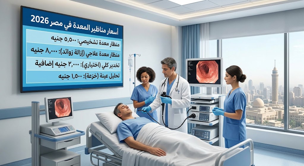 سعر منظار المعدة في مصر